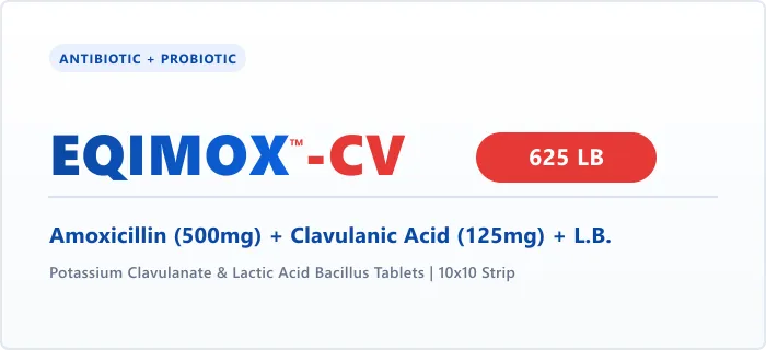 EQIMOX™-CV 625 LB Tablet